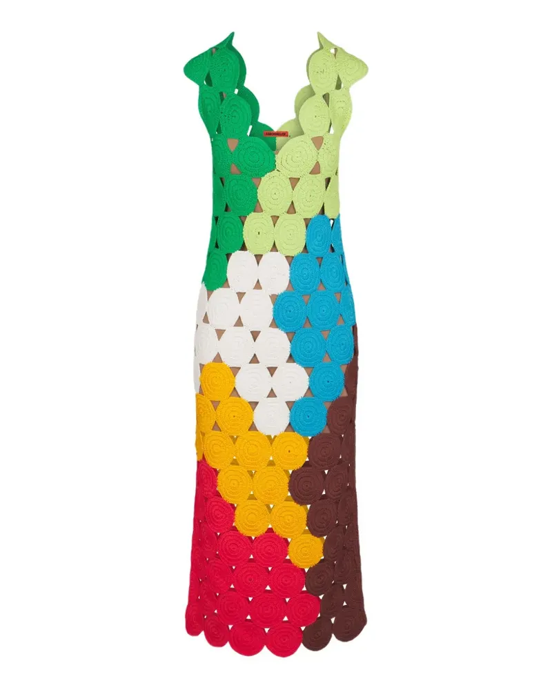Simon Miller Muro crochet midi dress - Rot Rot