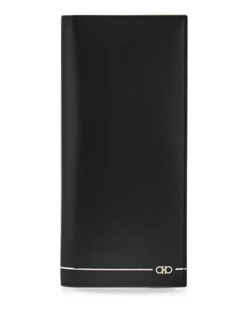 Ferragamo Gancini organizer wallet - Schwarz Schwarz