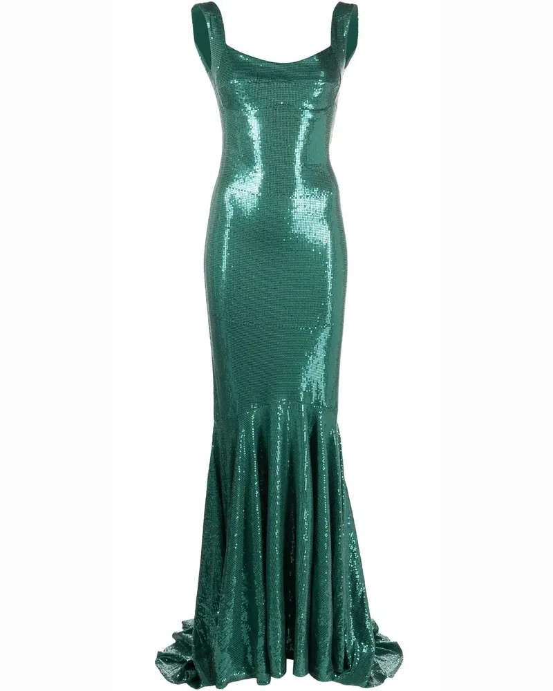ATU Body Couture Abendkleid mit Pailletten - Grün Grün