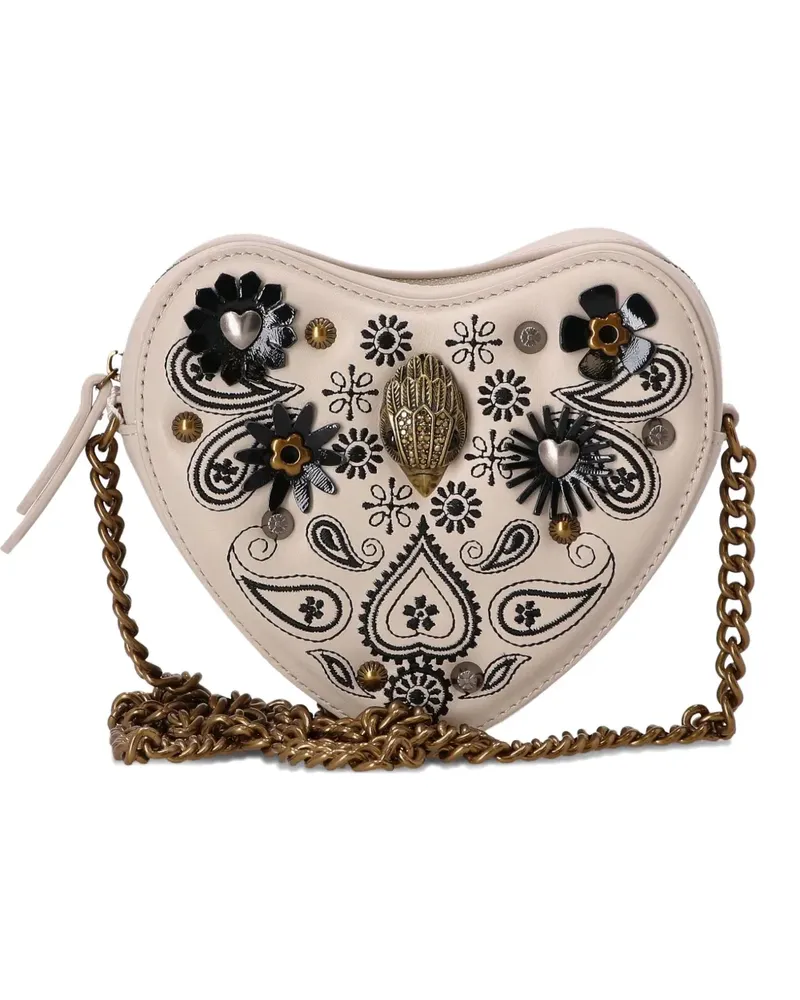 Kurt Geiger Umhängetasche in Herzform - Rosa Rosa