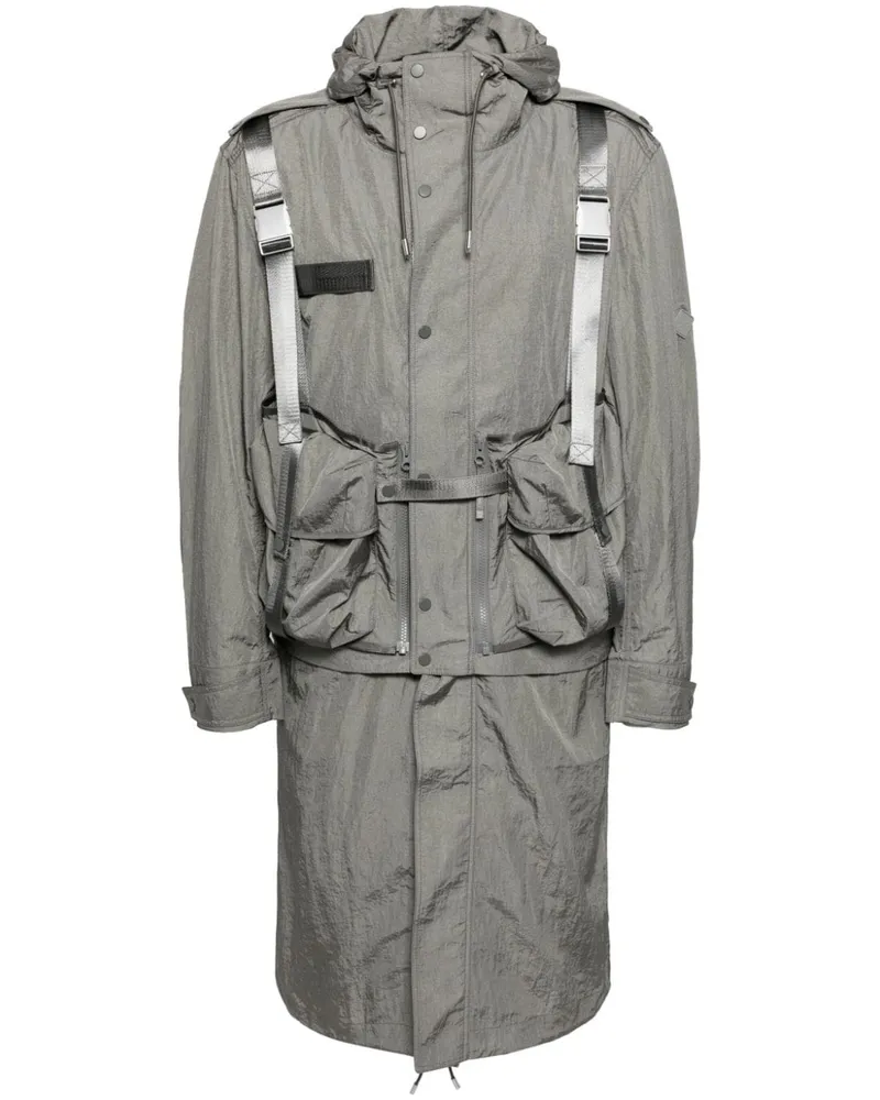 Spoonyard Kapuzenjacke mit abnehmbarem Einsatz - Grau Grau