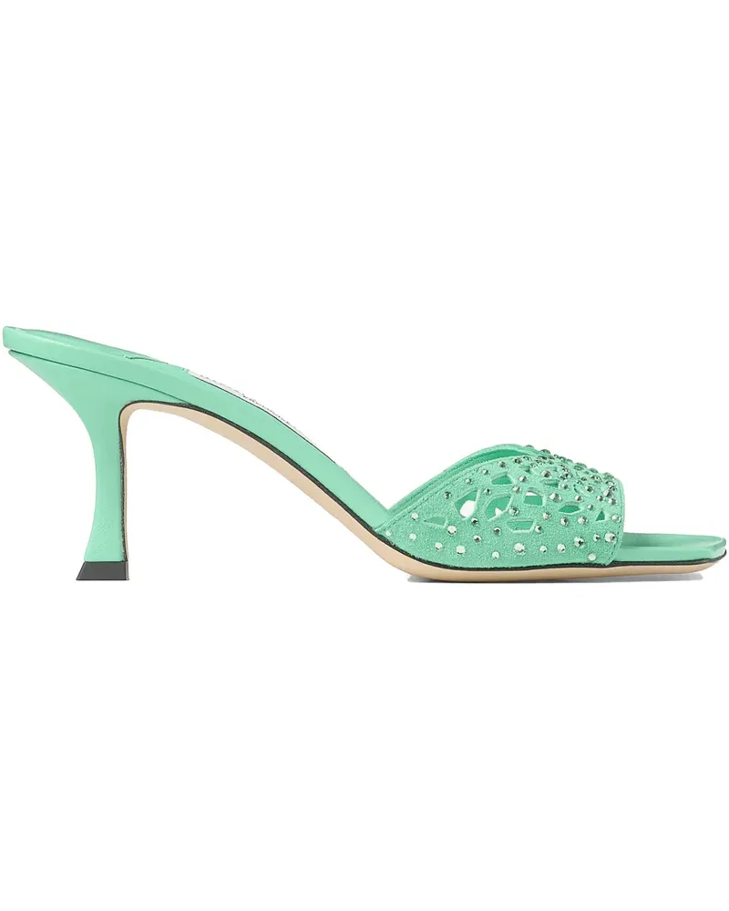 Jimmy Choo Skye Mules 70mm - Grün Grün