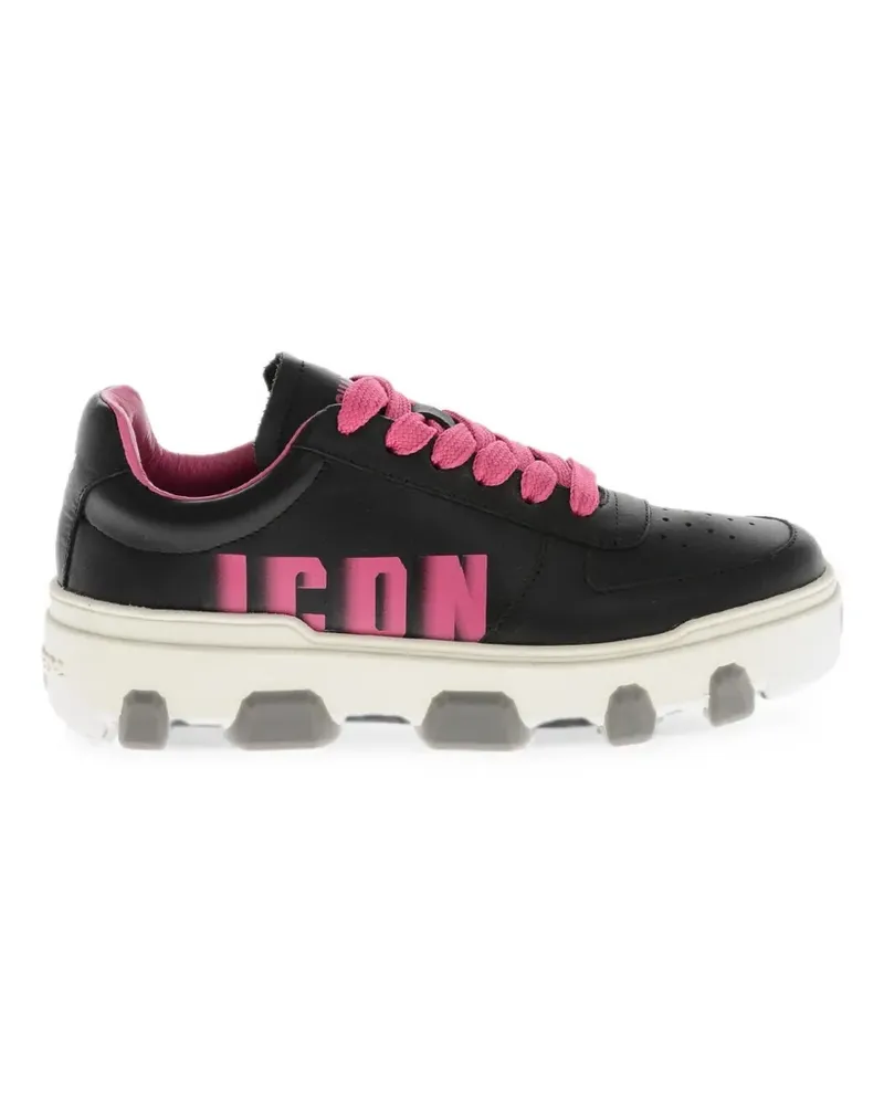 Dsquared2 Icon Sneakers - Schwarz Schwarz