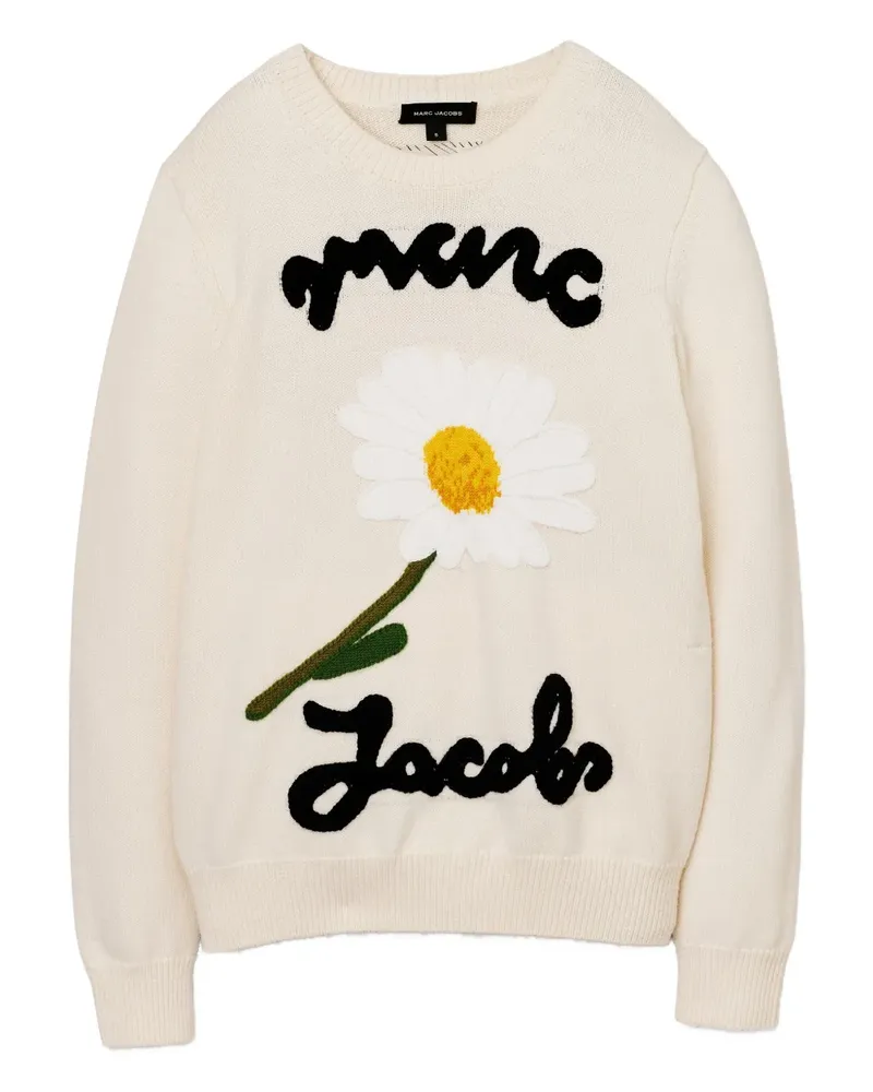 Marc Jacobs Pullover aus Margeriten-Jacquard - Nude Nude