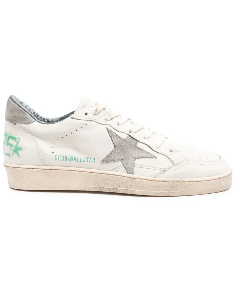 Golden Goose Ballstar Sneakers mit Stern-Patch - Nude Nude