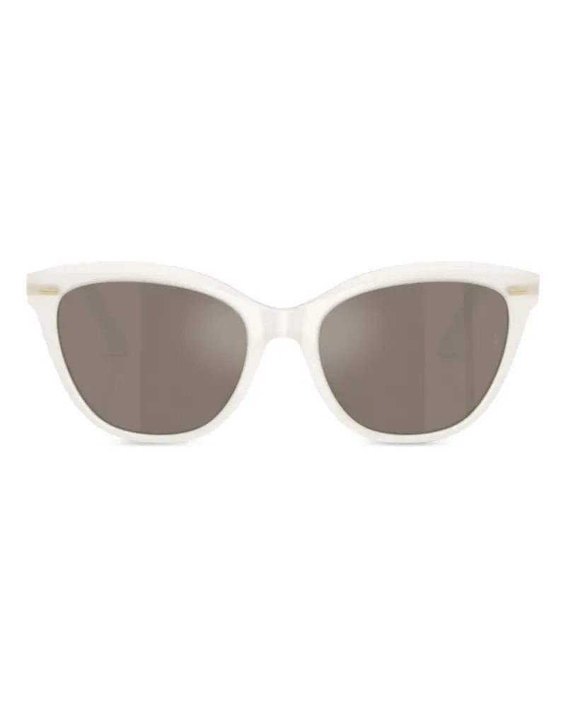 Oliver Peoples Mrs Federer Cat-Eye-Sonnenbrille - Weiß Weiß