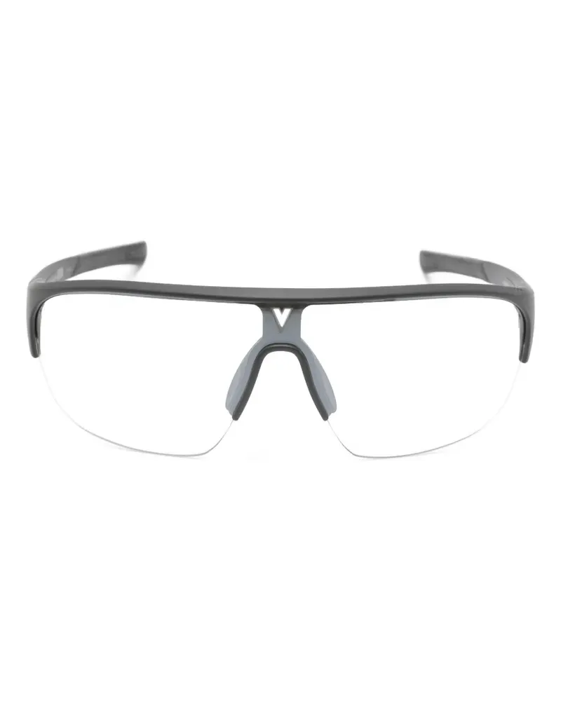 Vuarnet Brille mit eckigem Gestell - Schwarz Schwarz