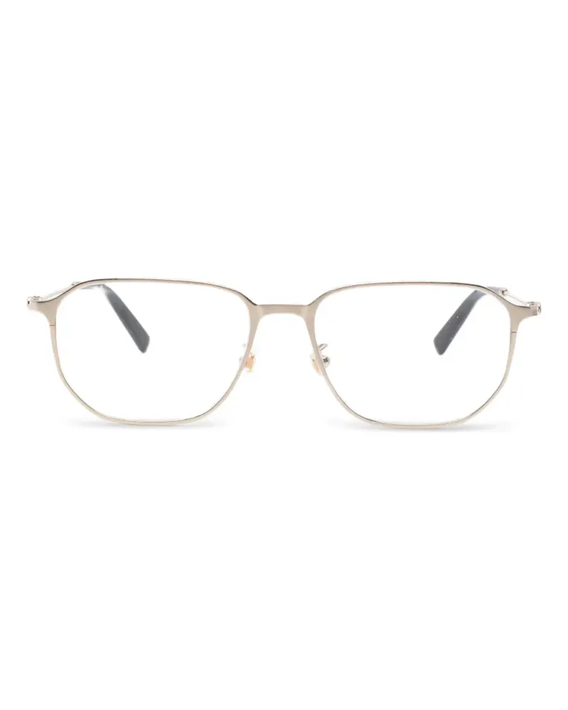 Montblanc Brille mit eckigem Gestell - Gold Gold