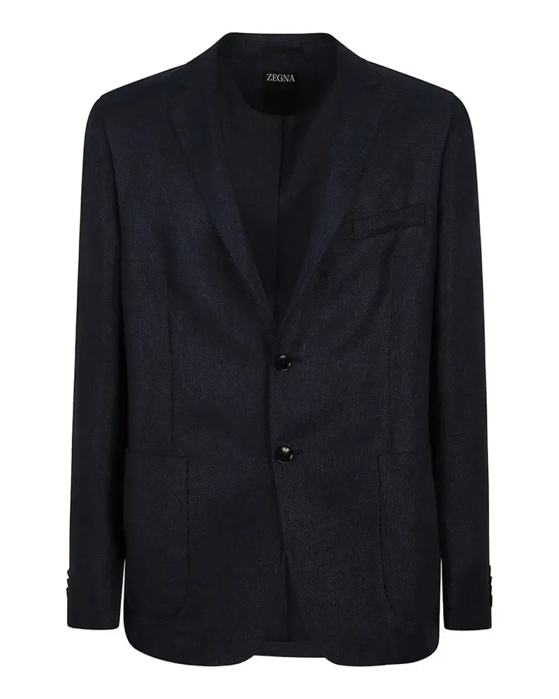 Ermenegildo Zegna button jacket - Blau Blau