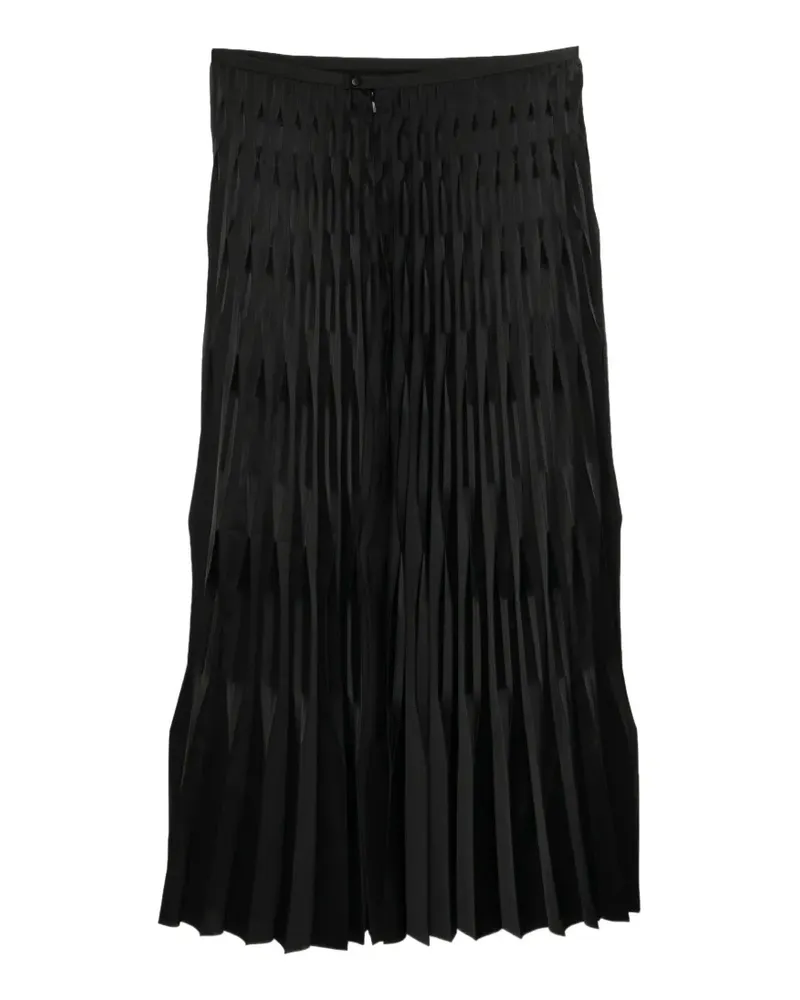 JNBY draped pleated skirt - Schwarz Schwarz