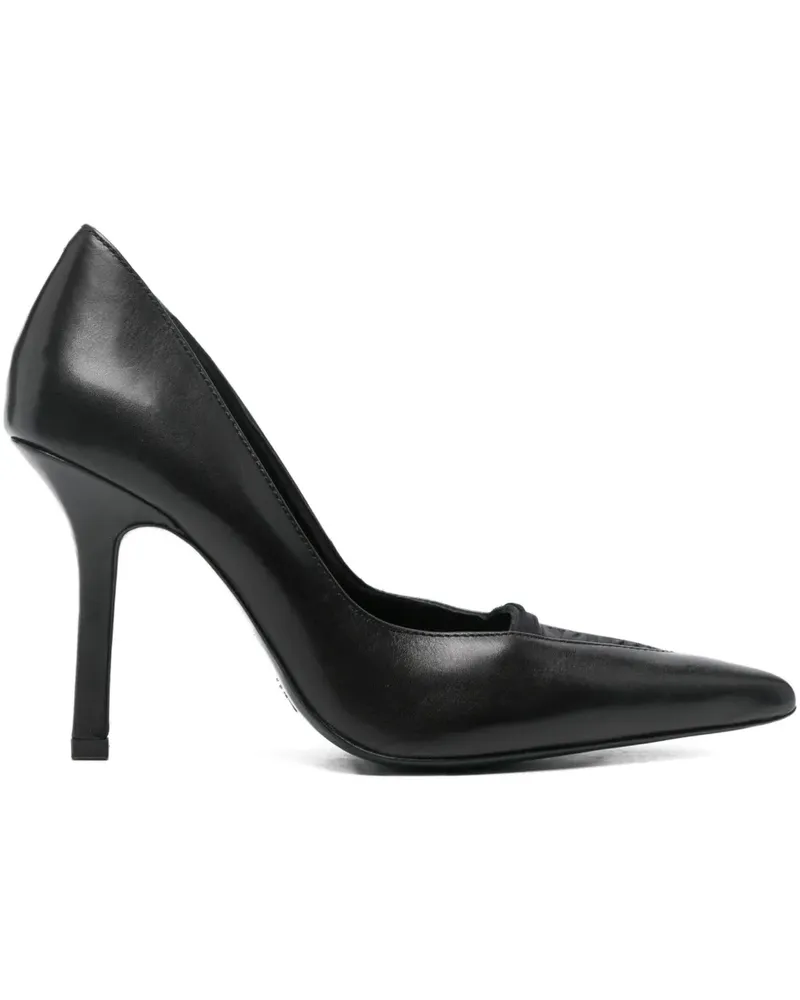 Patrizia Pepe Pumps mit spitzer Kappe 95mm - Schwarz Schwarz