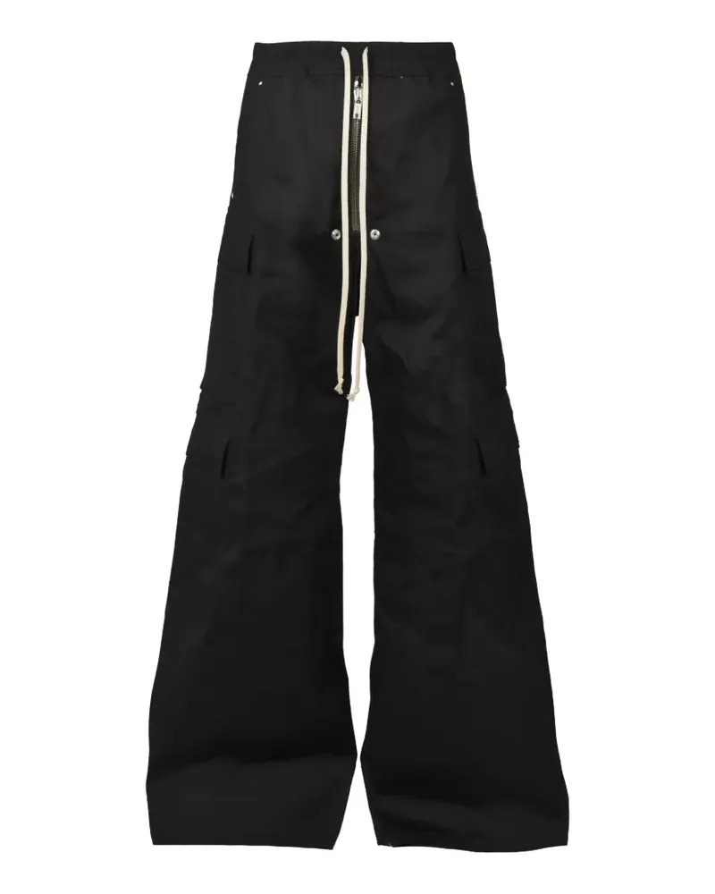 Rick Owens Cargobelas drawstring-waist cargo pants - Schwarz Schwarz