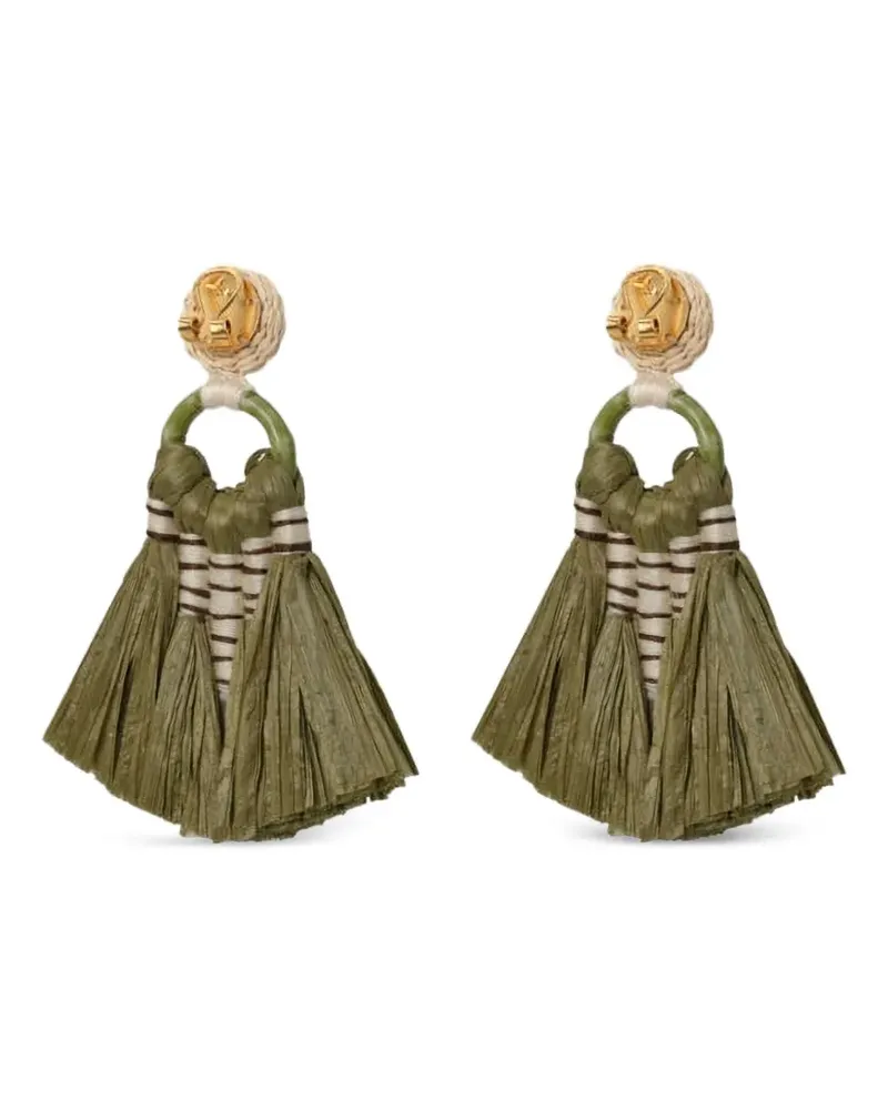 Johanna Ortiz Eternal Existence Ohrringe mit Quaste - Grün Grün