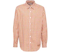 Hemd mit Vichy-Karo - Orange