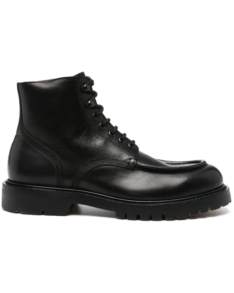 Officine Creative Italia Boss Stiefel - Schwarz Schwarz