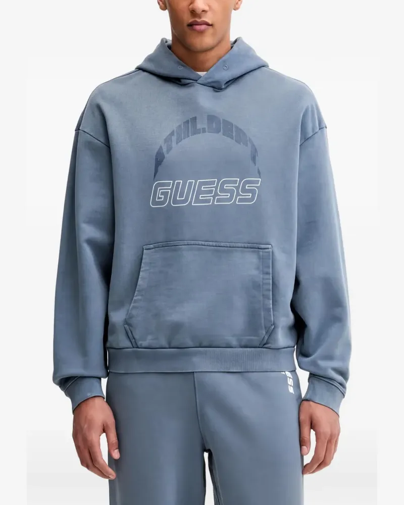 Guess kangaroo pocket hoodie - Blau Blau