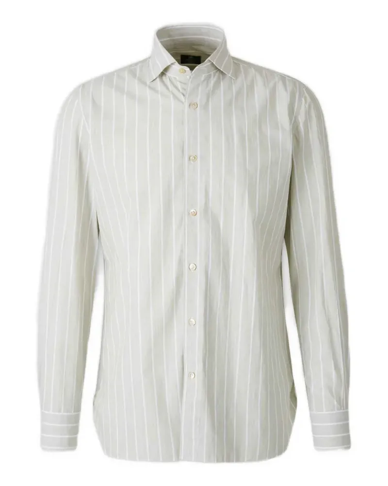 Luigi Borrelli striped shirt - Grün Grün