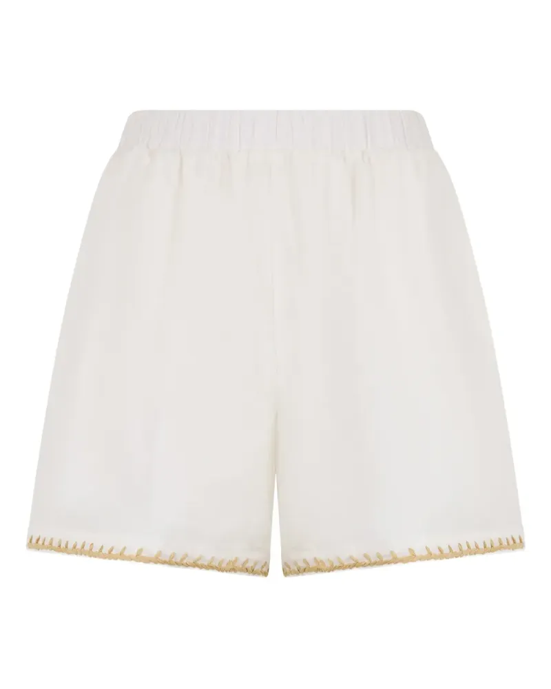 Valentino Garavani Shorts mit elastischem Bund - Weiß Weiß