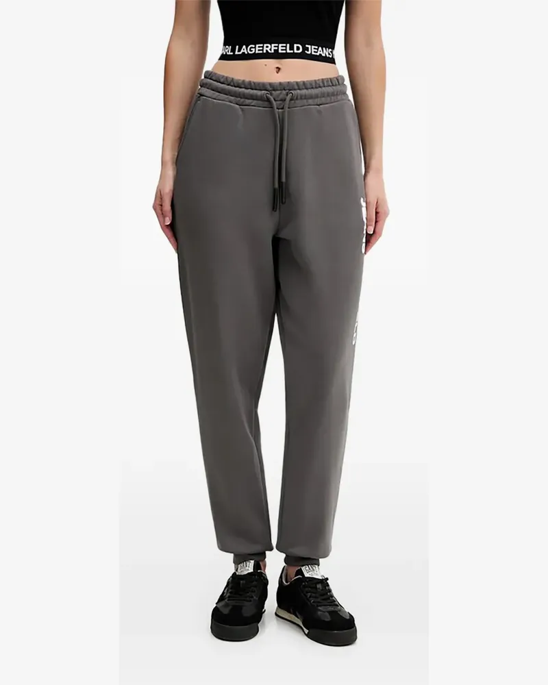 Karl Lagerfeld drawstring track pants - Grau Grau