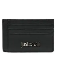 Just Cavalli Kartenetui mit Logo Schwarz