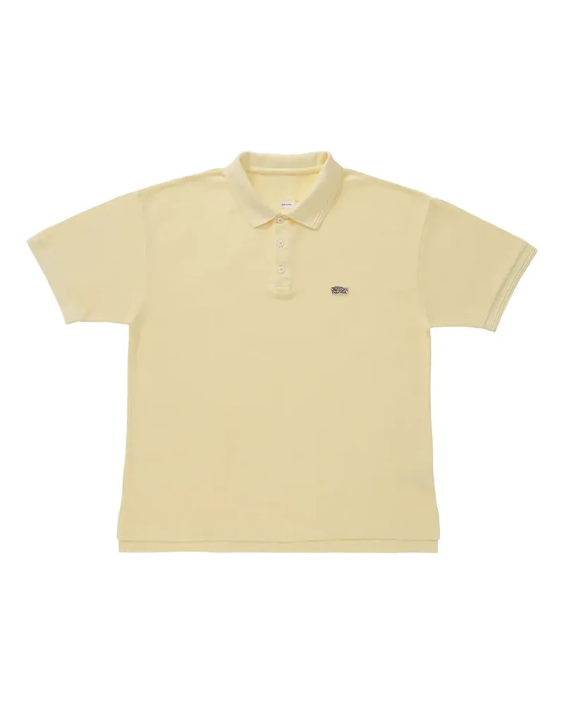 Visvim Jumbo Weller short-sleeve polo shirt - Gelb Gelb