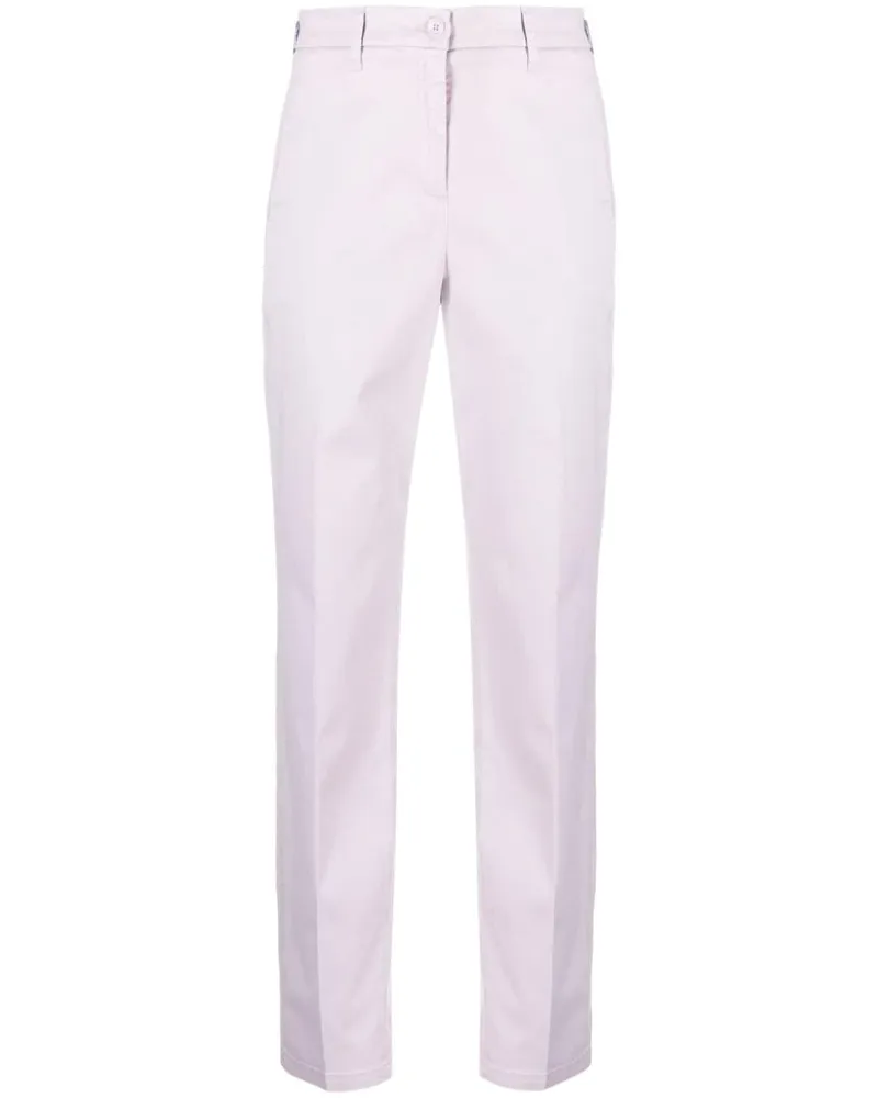Jacob Cohën Klassische Cropped-Hose - Violett Violett