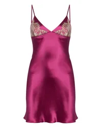 Gilda & Pearl Cocktail Hour Camisole-Kleid aus Seide Violett