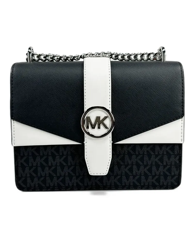 Michael Kors Greenwich logo-print crossbody bag - Schwarz Schwarz