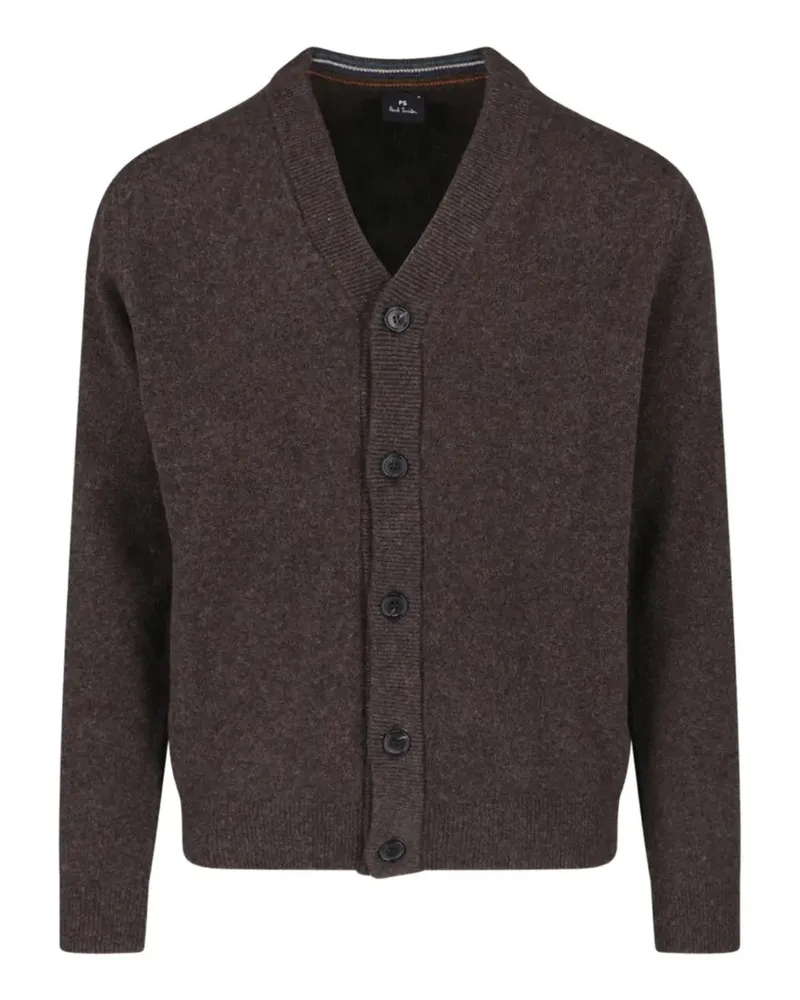 Paul Smith Cardigan mit V-Ausschnitt - Braun Braun