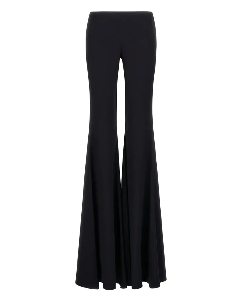 Roberto Cavalli flared-leg trousers - Schwarz Schwarz