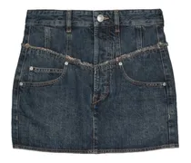 Ausgefranster Narjis Jeans-Minirock