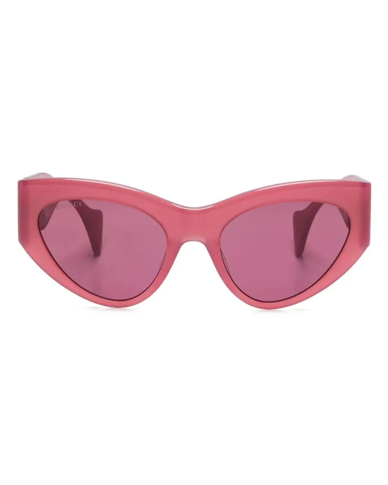 Gucci Sonnenbrille mit Cat-Eye-Gestell - Rosa Rosa