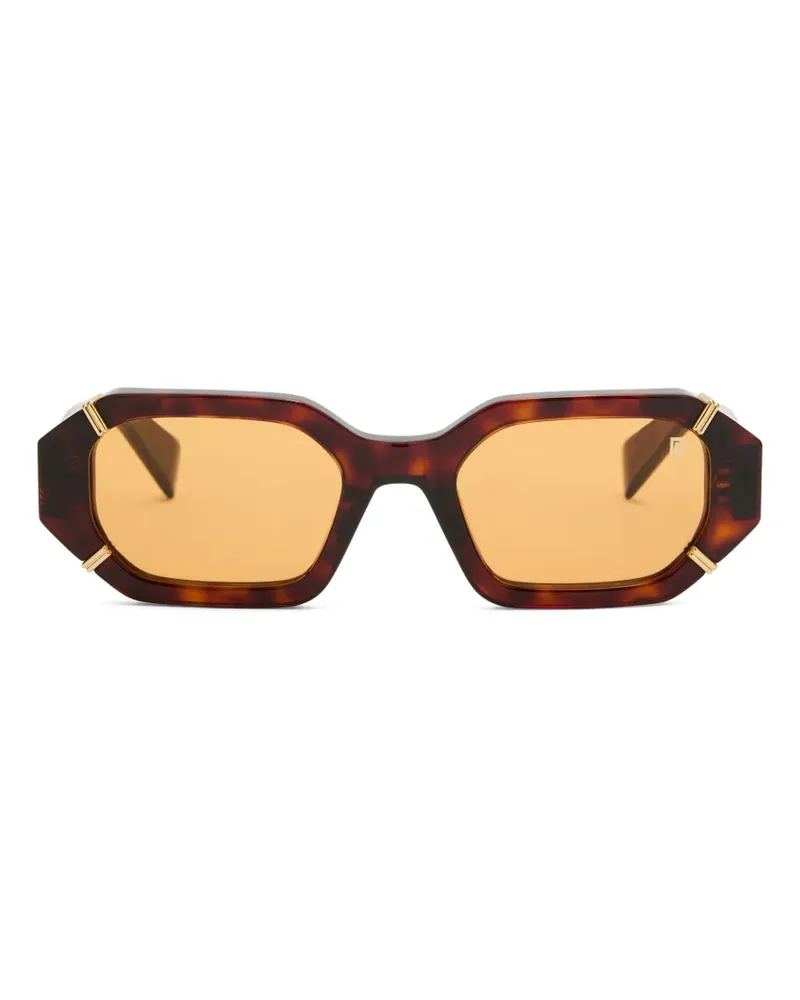 Balmain Sonnenbrille in Schildpattoptik - Braun Braun