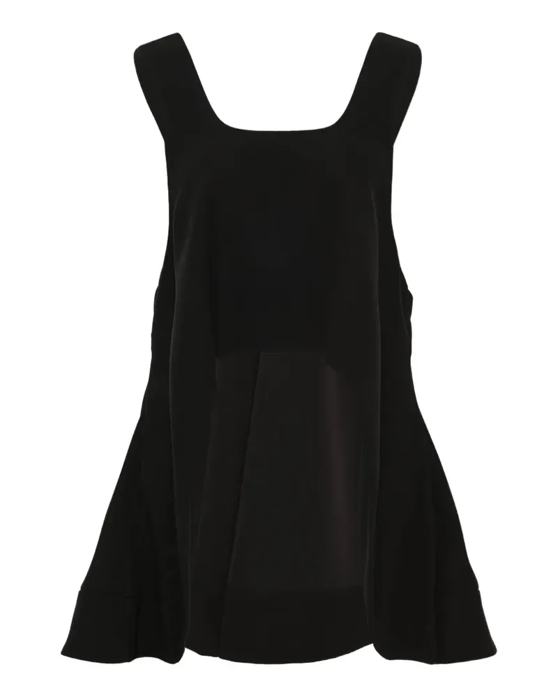 ENFÖLD Top mit eckigem Ausschnitt - Schwarz Schwarz