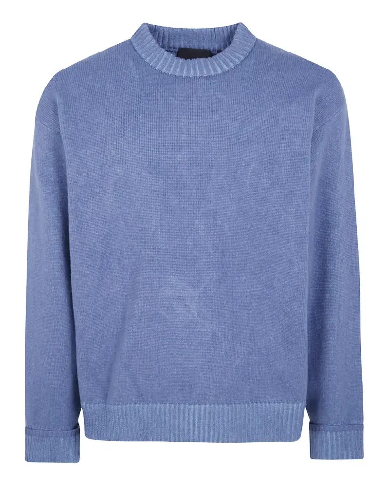 RAINS Gerippter Pullover - Blau Blau