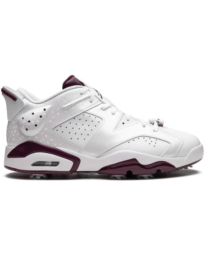 Jordan Air  6 Golf NRG Bordeaux Sneakers - Weiß Weiß