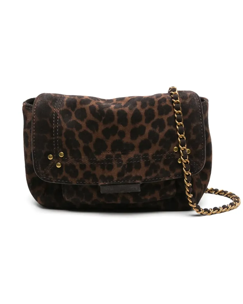 Jérôme Dreyfuss Kleine Lulu Schultertasche - Braun Braun