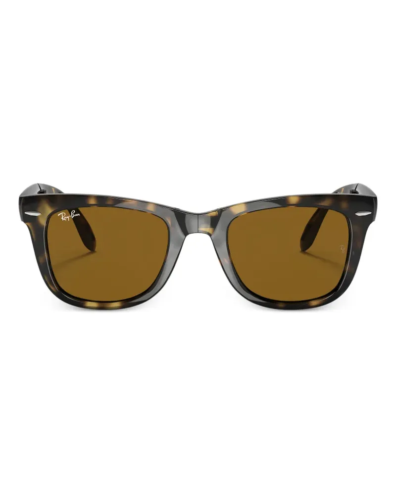 Ray Ban Wayfarer Folding sunglasses - Braun Braun