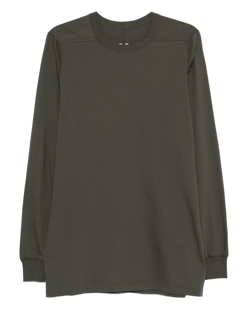 Rick Owens Langarmshirt mit Rundhalsausschnitt - Grün Grün