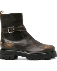 Dsquared2 Stiefeletten im Distressed-Look Braun