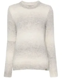 Woolrich Pullover mit Ombré-Effekt Grau