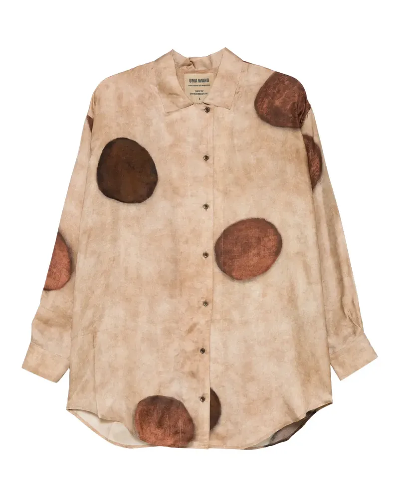 Uma Wang Teays Hemd mit Knöpfen - Nude Nude