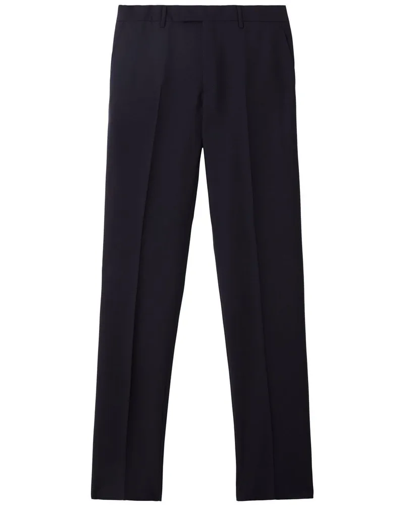 Burberry Klassische Hose mit Bügelfalten - Blau Blau
