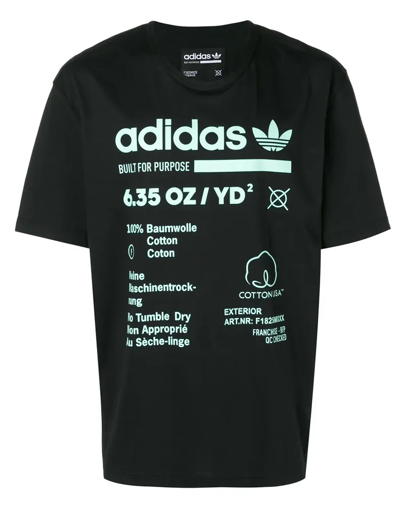 adidas Kaval' T-Shirt - Schwarz Schwarz