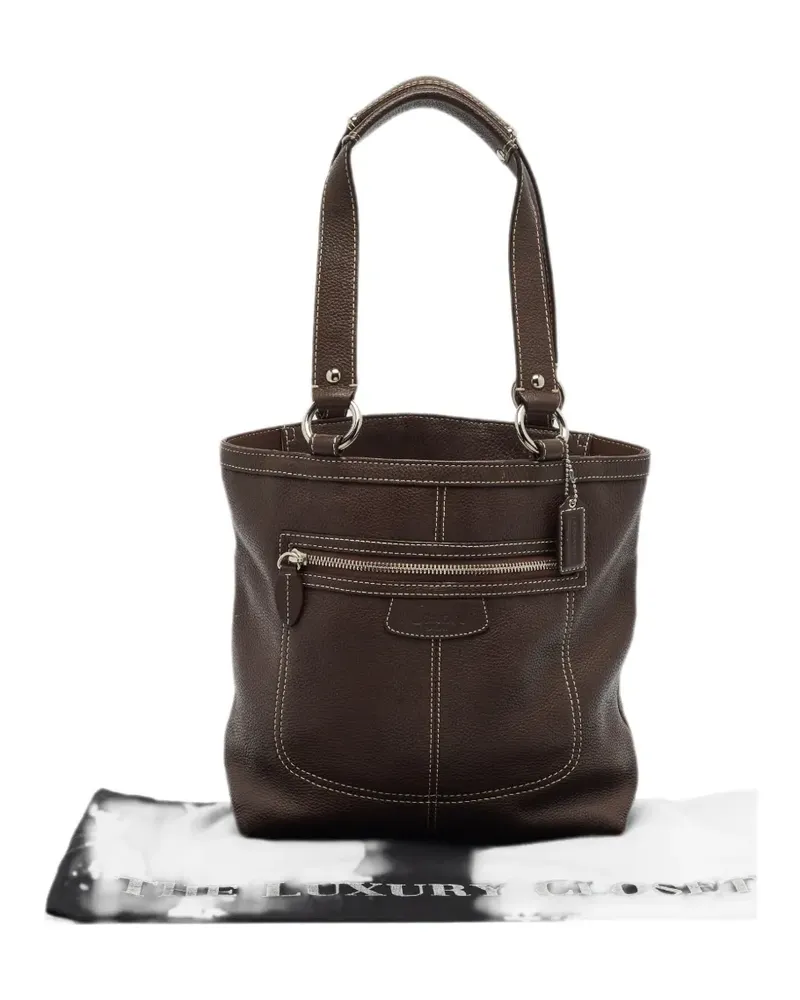 Coach Penelope leather tote bag - Braun Braun