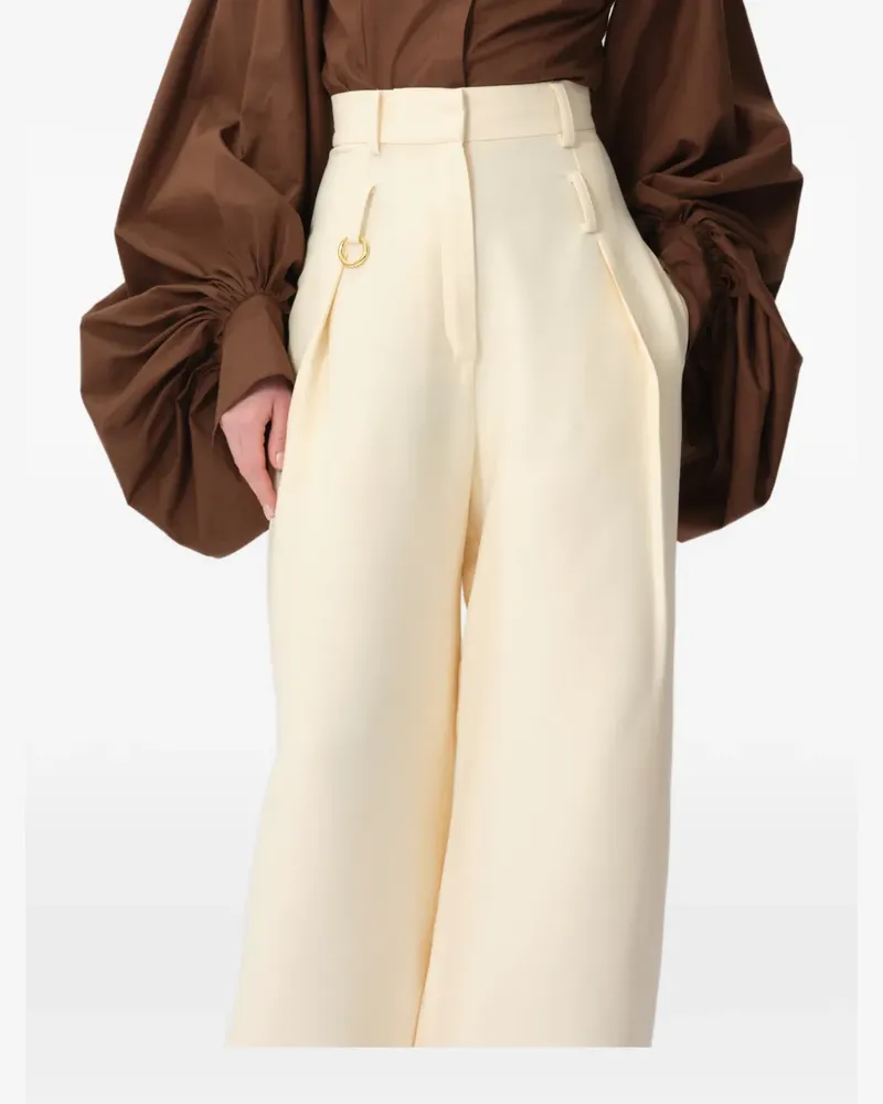 CONCEPTO Edge wide-leg trousers - Gelb Gelb