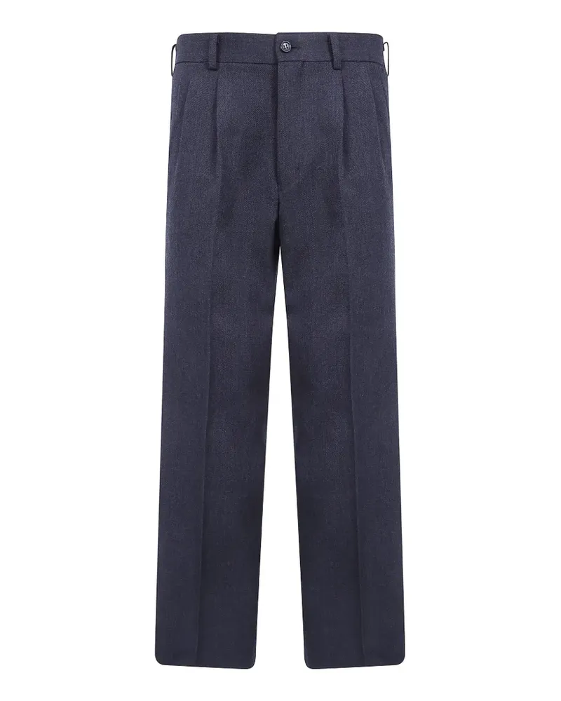 Comme des Garçons tailored wool trousers - Blau Blau