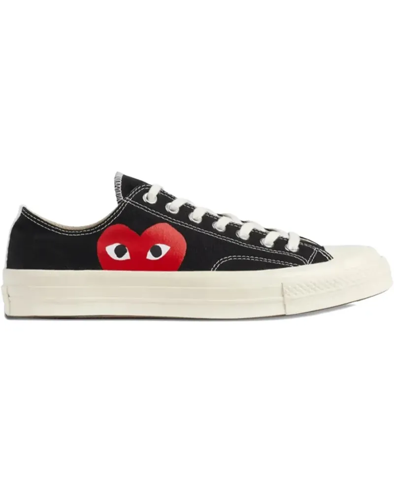 Comme des Garçons x Converse Big Heart Chuck 70 Sneakers - Schwarz Schwarz