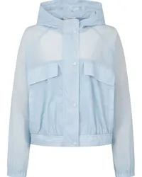 STUDIO TOMBOY Cropped-Jacke mit Kapuze Blau