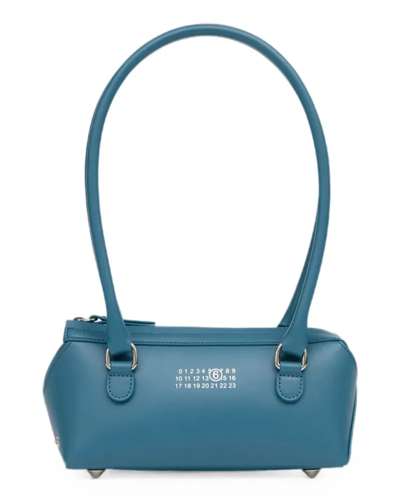 Maison Margiela mini Bauletto east-west bag - Blau Blau